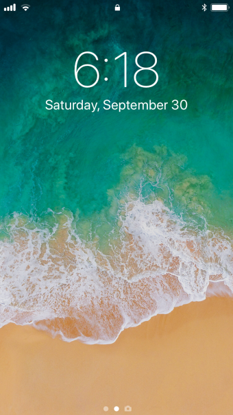 iphoneホーム画面の壁紙,テキスト,波,空,海,水
