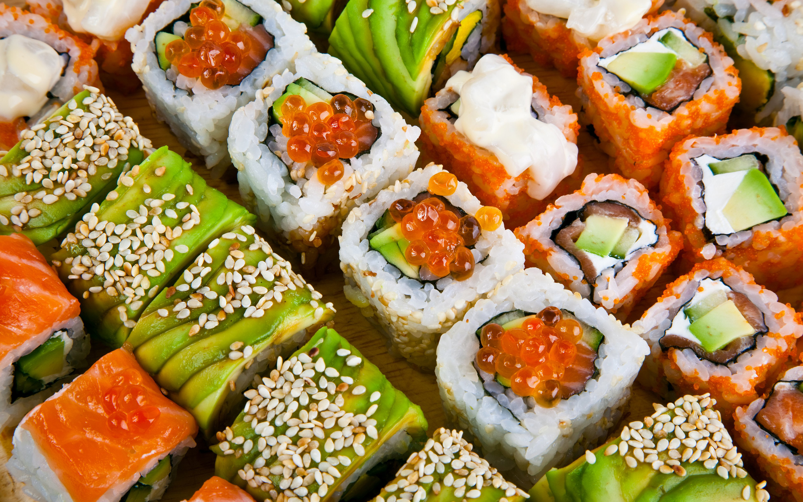 imagenes de wallpaper,plat,aliments,sushi,rouleau de californie