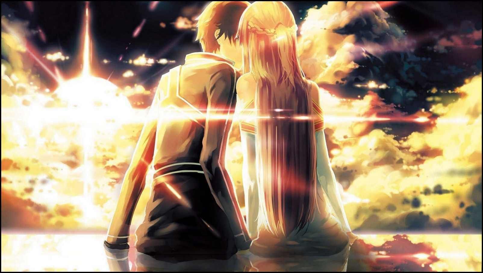 tapeten de amor,himmel,cg kunstwerk,anime,hitze,erfundener charakter