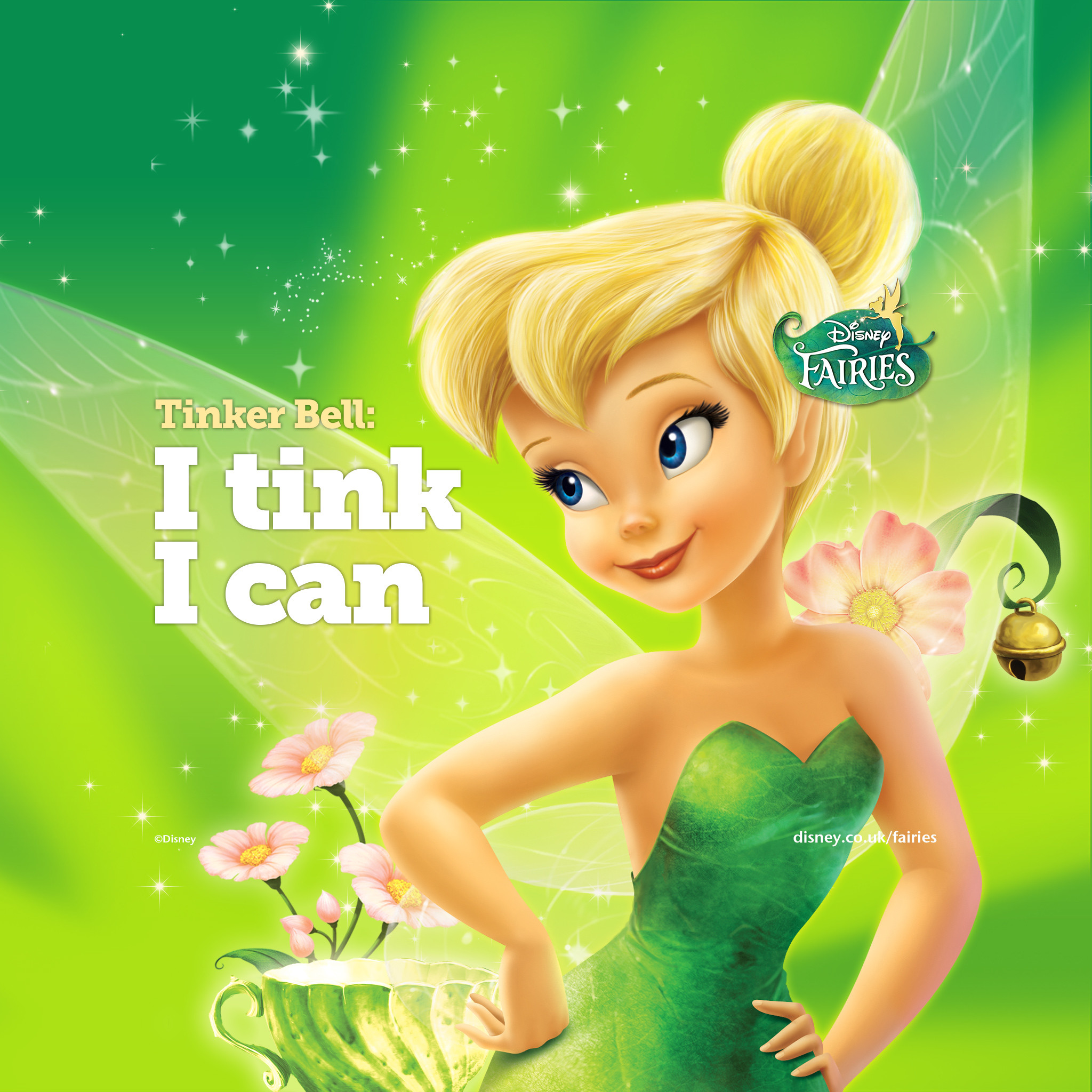 tinkerbell wallpaper,cartoon,green,fictional character,animated cartoon,illustration