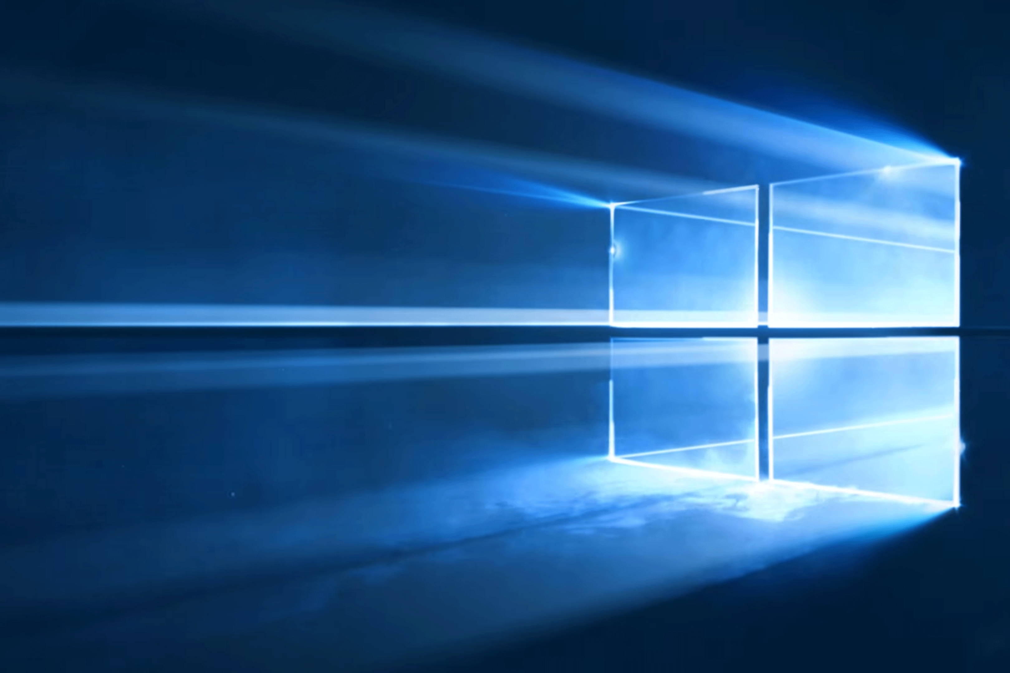 windows 10 fondo de pantalla 4k,azul,ligero,cielo,encendiendo,arquitectura