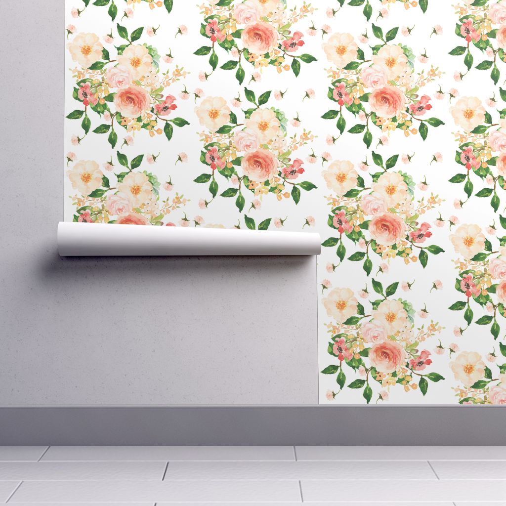 großdruck tapete,hintergrund,wand,pflanze,muster,blumendesign