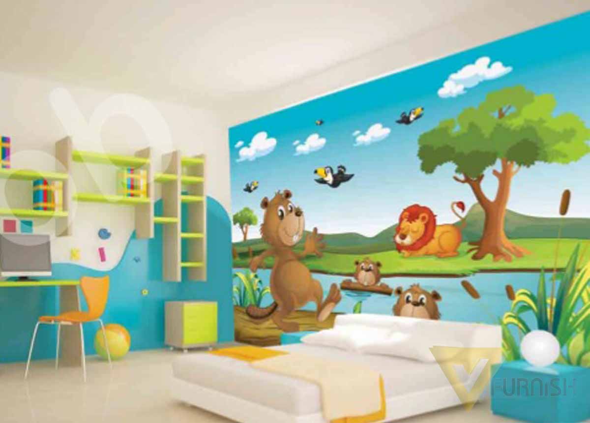 papier peint chambre d'enfants,chambre,mur,mural,fond d'écran,design d'intérieur