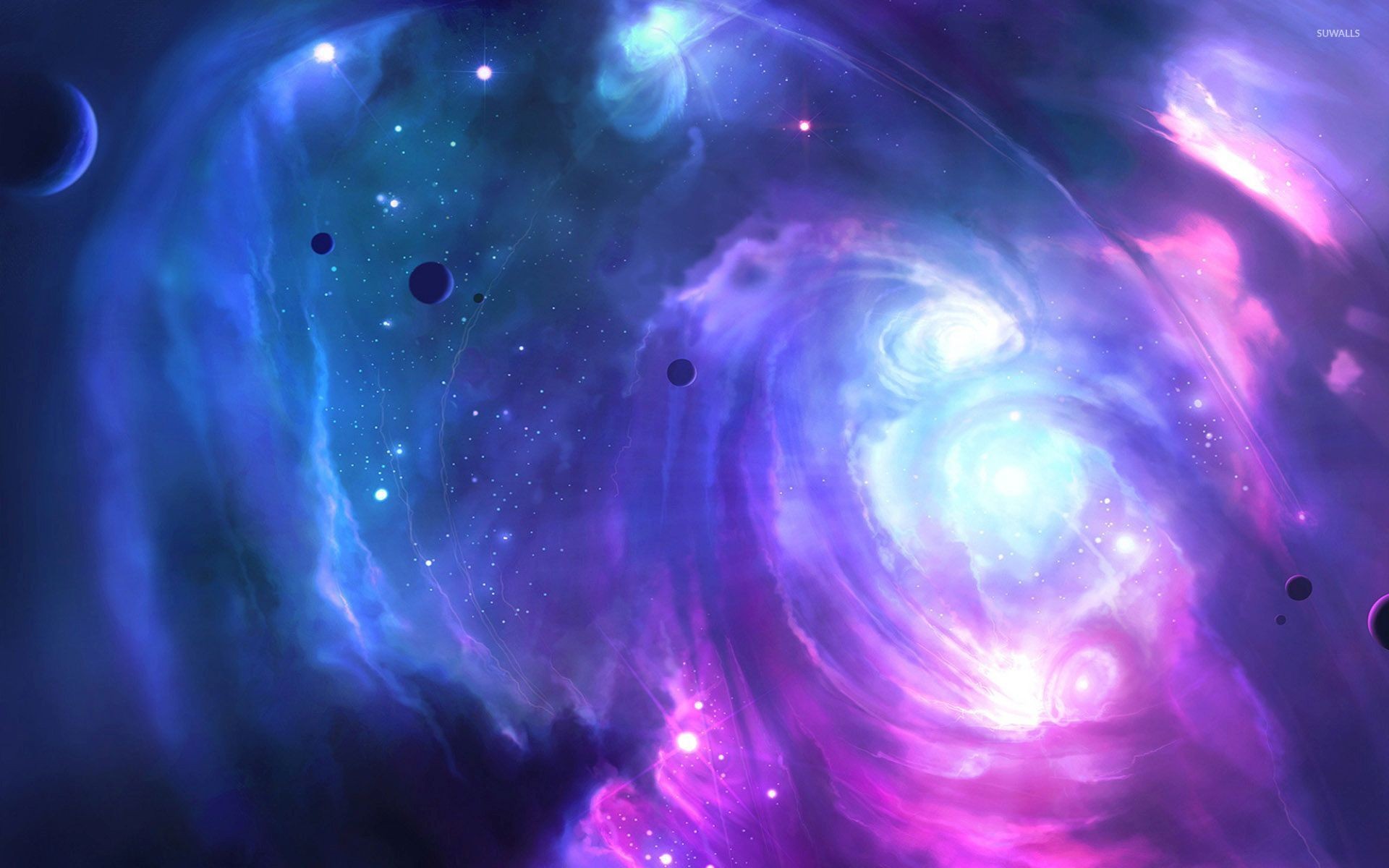 pink and blue wallpaper,purple,violet,outer space,light,astronomical object