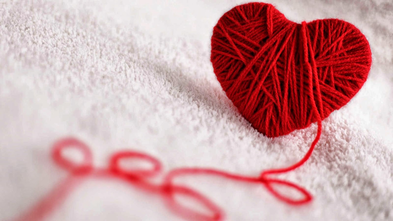 wallpaper amor,red,heart,love,valentine's day,thread