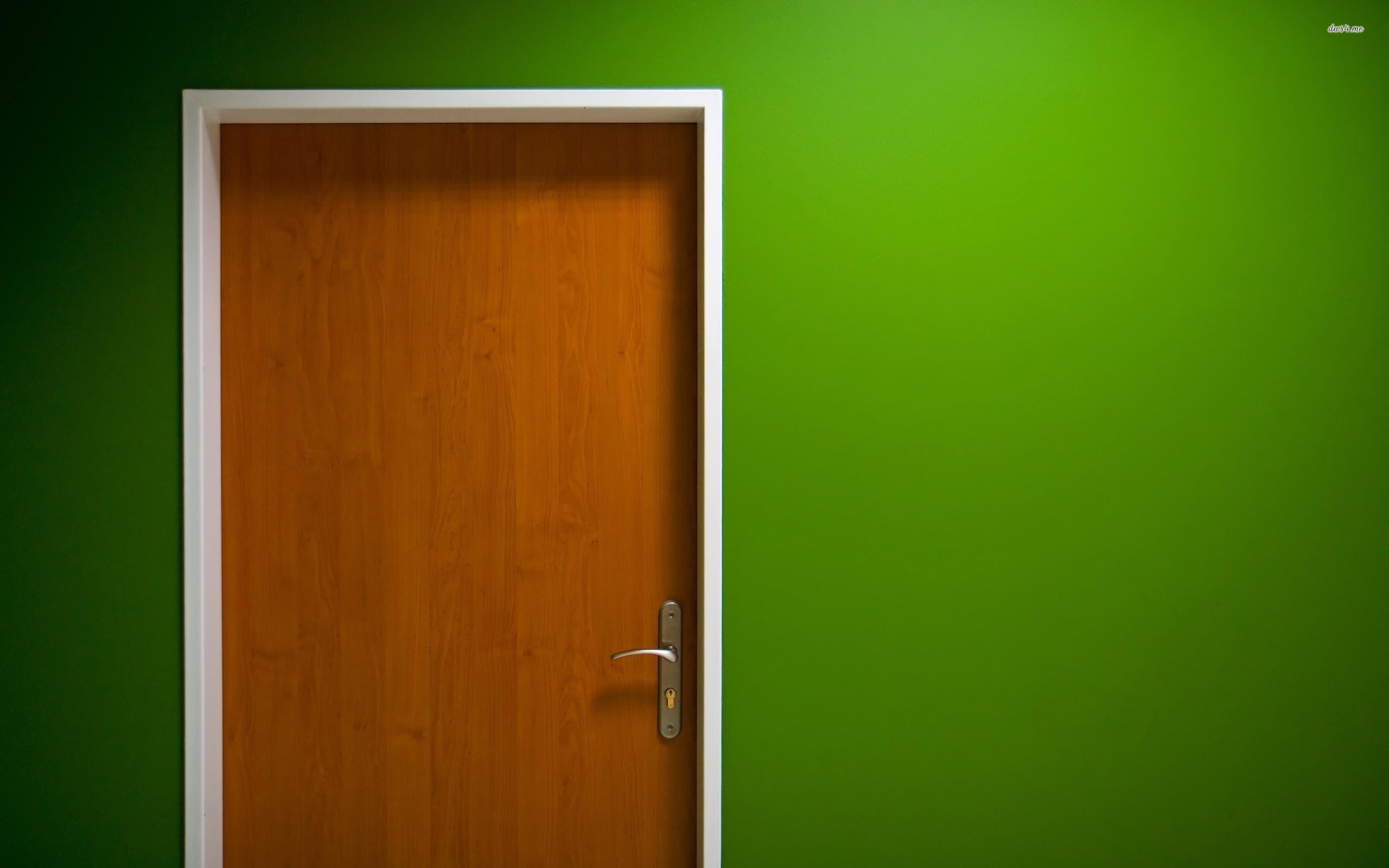 door wallpaper,green,door,wood,orange,wall