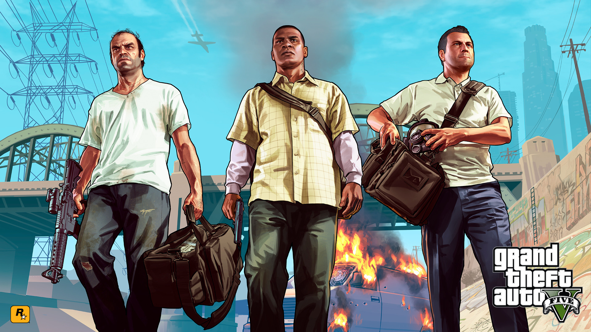 gta 5 wallpaper hd,fun