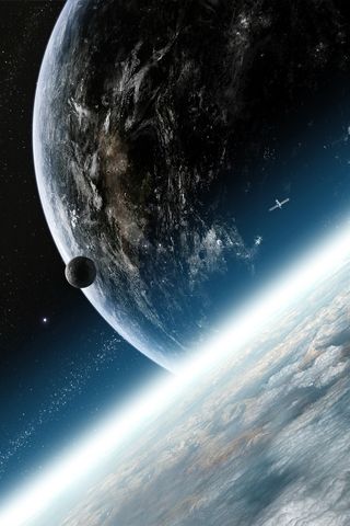 space wallpaper android,outer space,atmosphere,astronomical object,planet,space