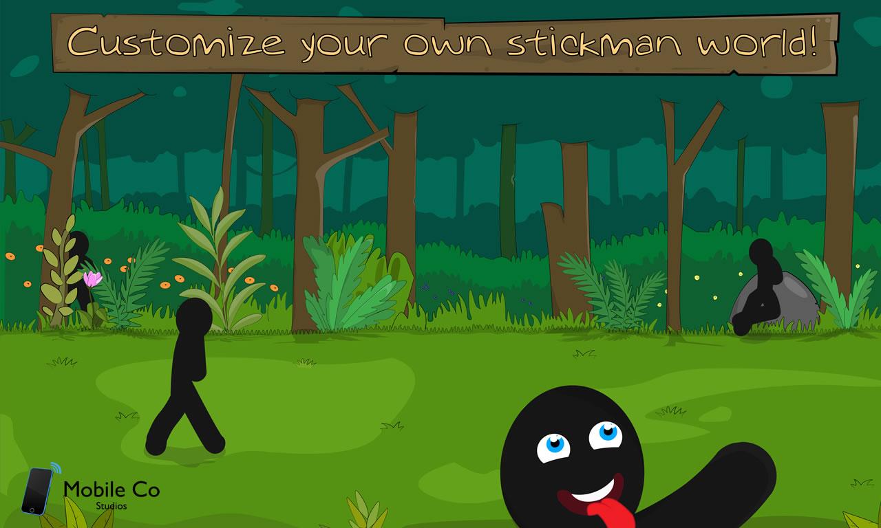 stickman wallpaper,green,cartoon,adventure game,organism,games