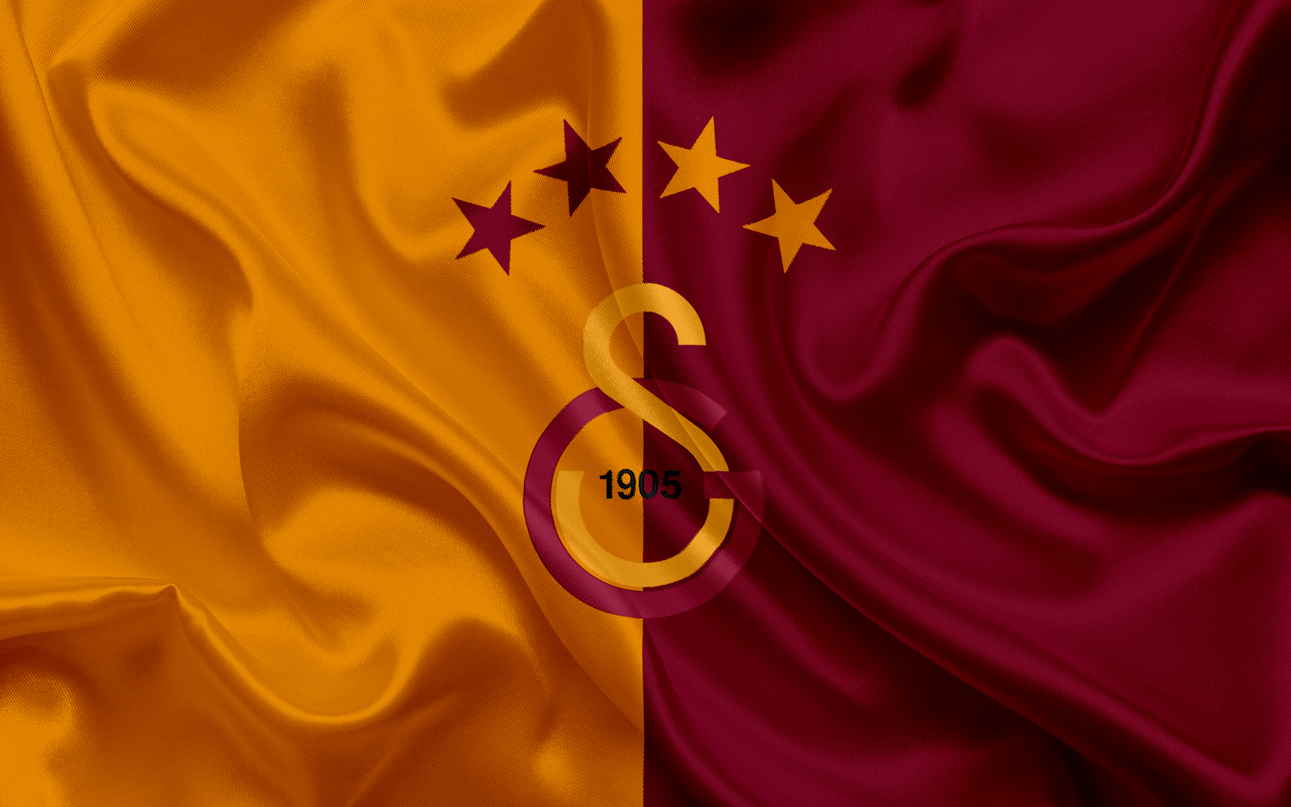 galatasaray hd wallpaper,gelb,rot,flagge,textil ,symbol