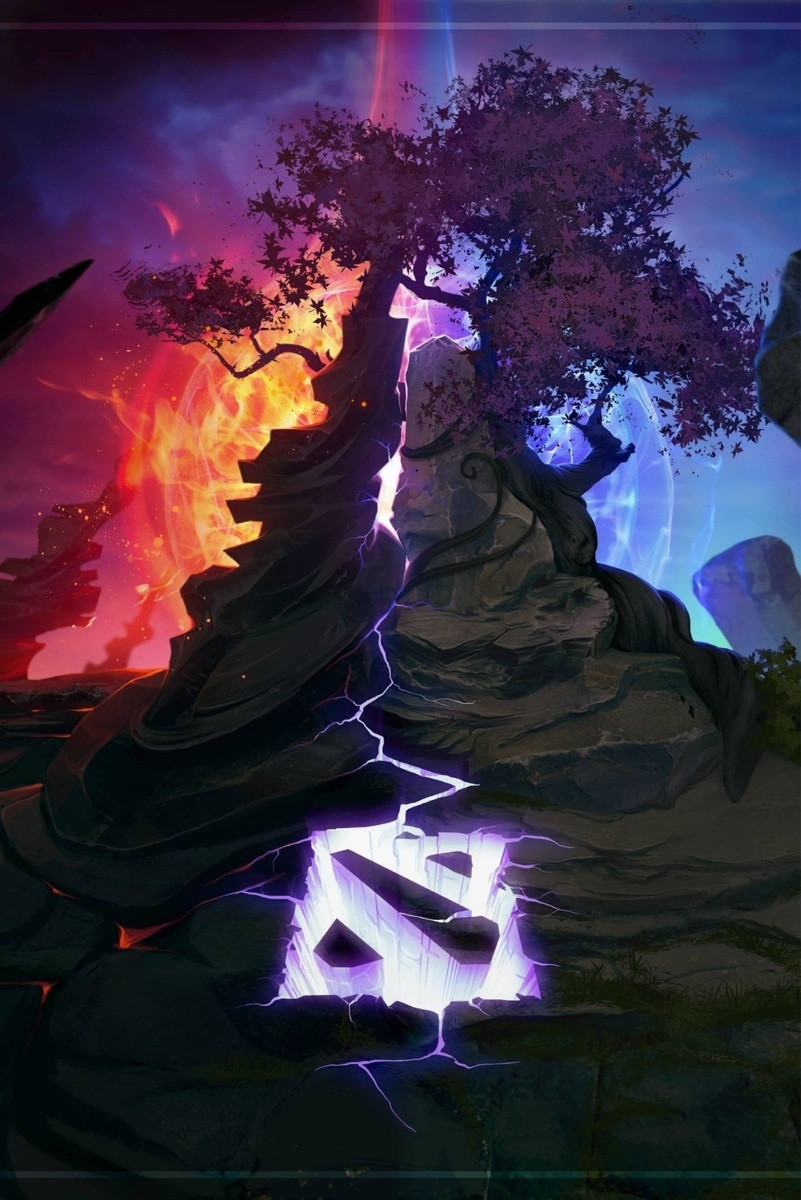 dota 2 live wallpaper,lila,violett,cg kunstwerk,grafikdesign,erfundener charakter