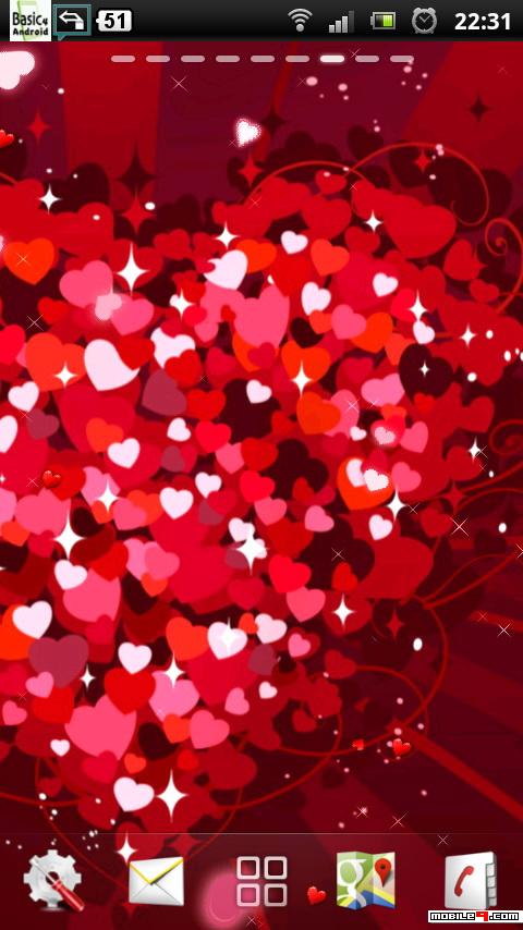 cuore live wallpaper,rosso,cuore,san valentino,rosa,petalo