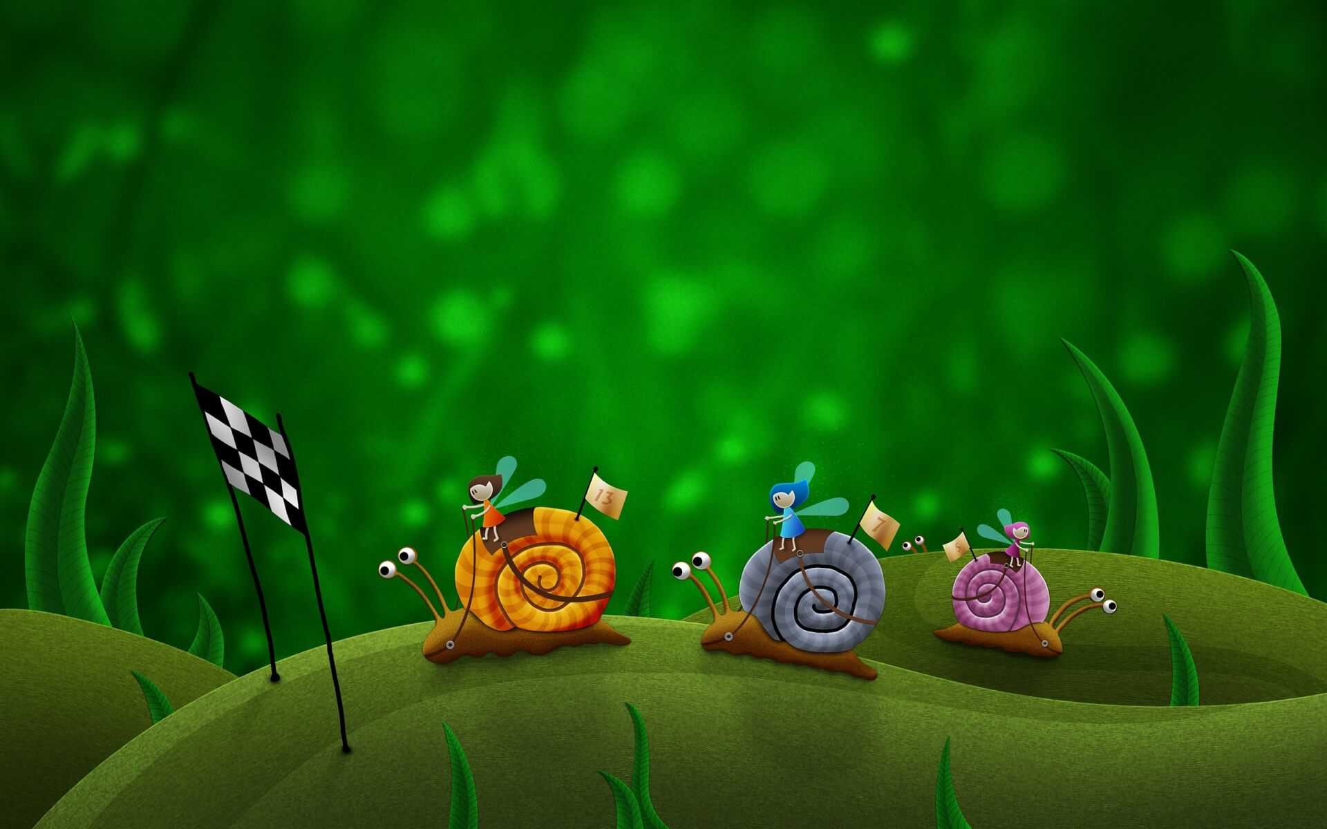 super cute wallpapers,green,snail,snails and slugs,leaf,animation