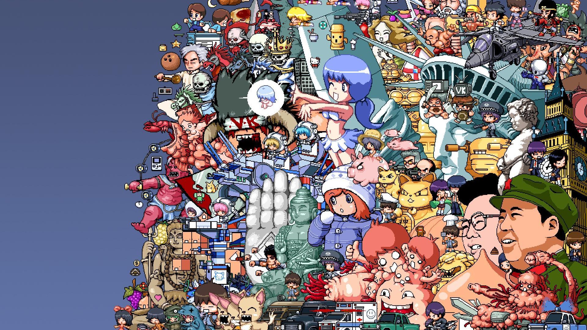 collage wallpaper,cartoon,animated cartoon,fiction,comics,art