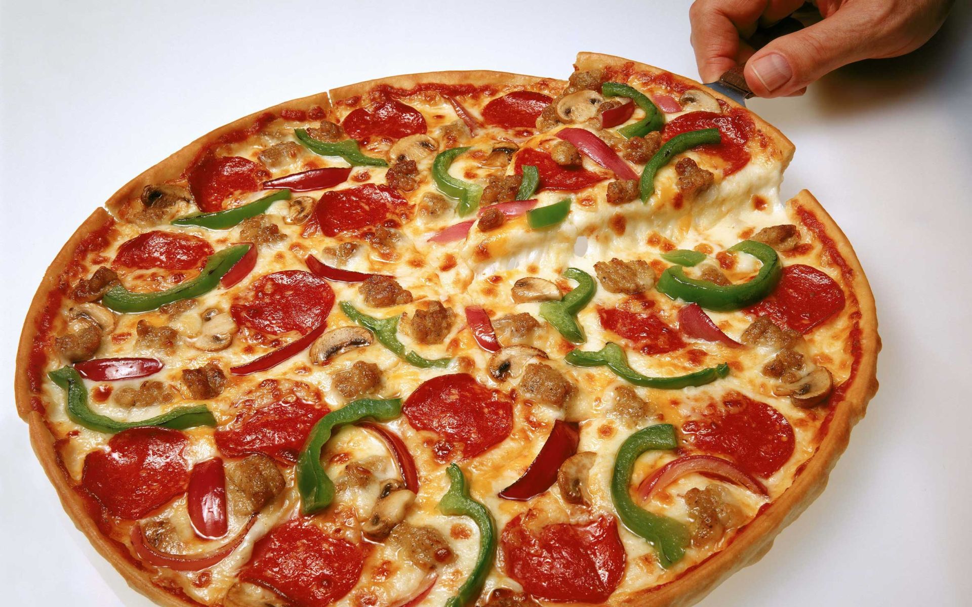 carta da parati per pizza,piatto,pizza,cibo,pizza in stile california