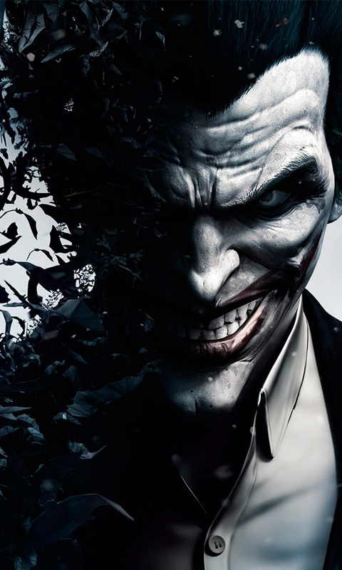 joker live wallpaper,fictional character,supervillain,black and white,joker,batman