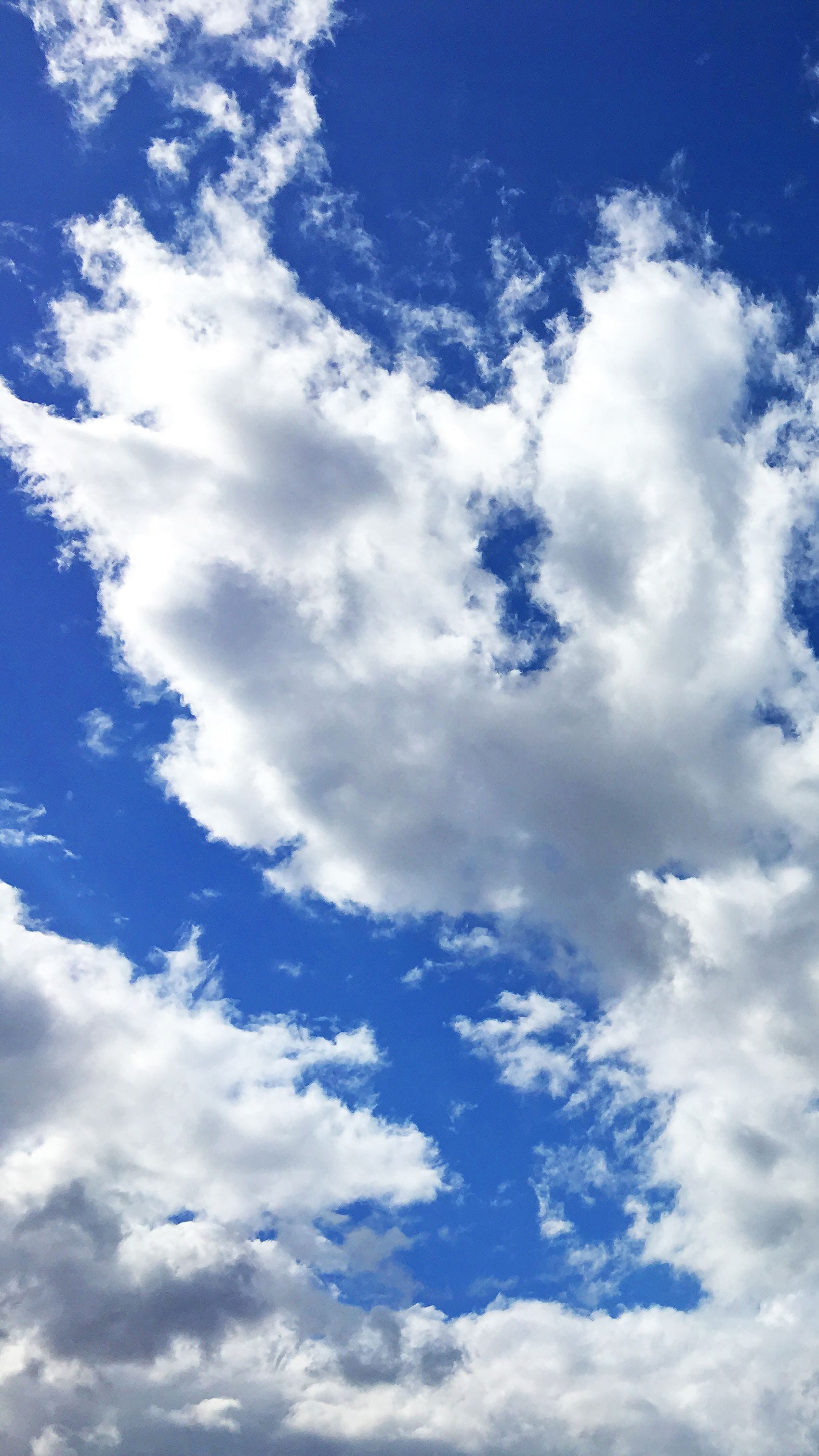 tapete handlich,himmel,wolke,tagsüber,blau,kumulus