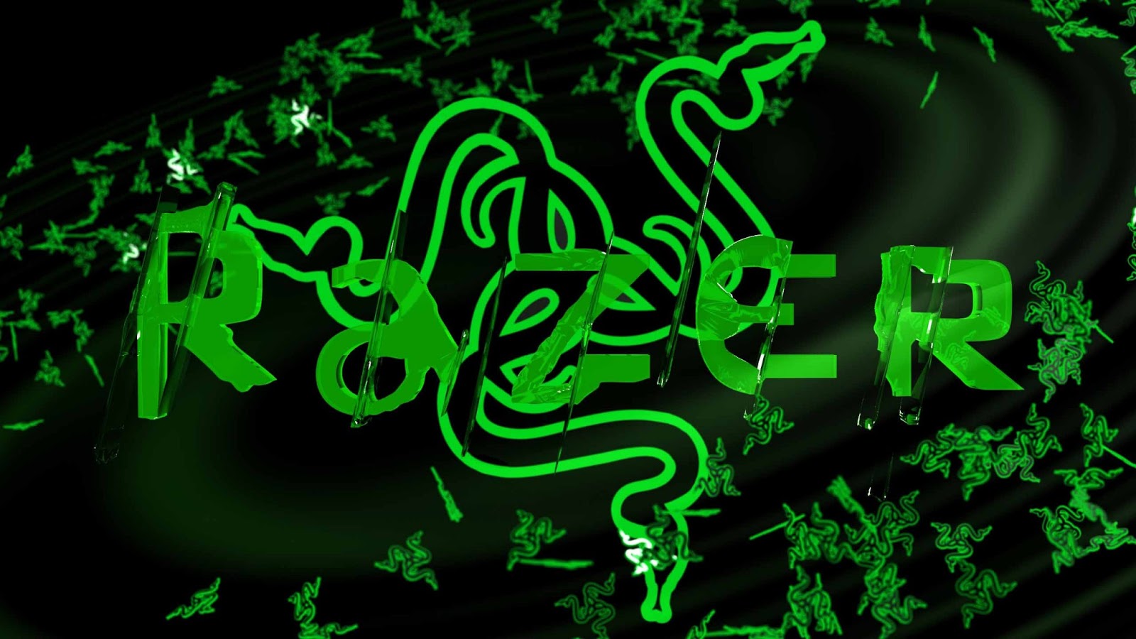 razer wallpaper hd,green,text,font,graphic design,neon sign