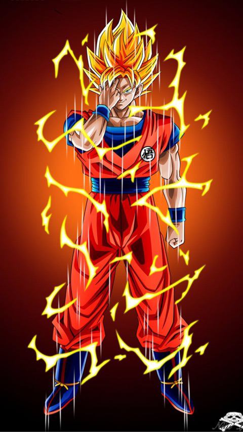 dragon ball z live wallpaper,anime,fictional character,graphic design,illustration,hero