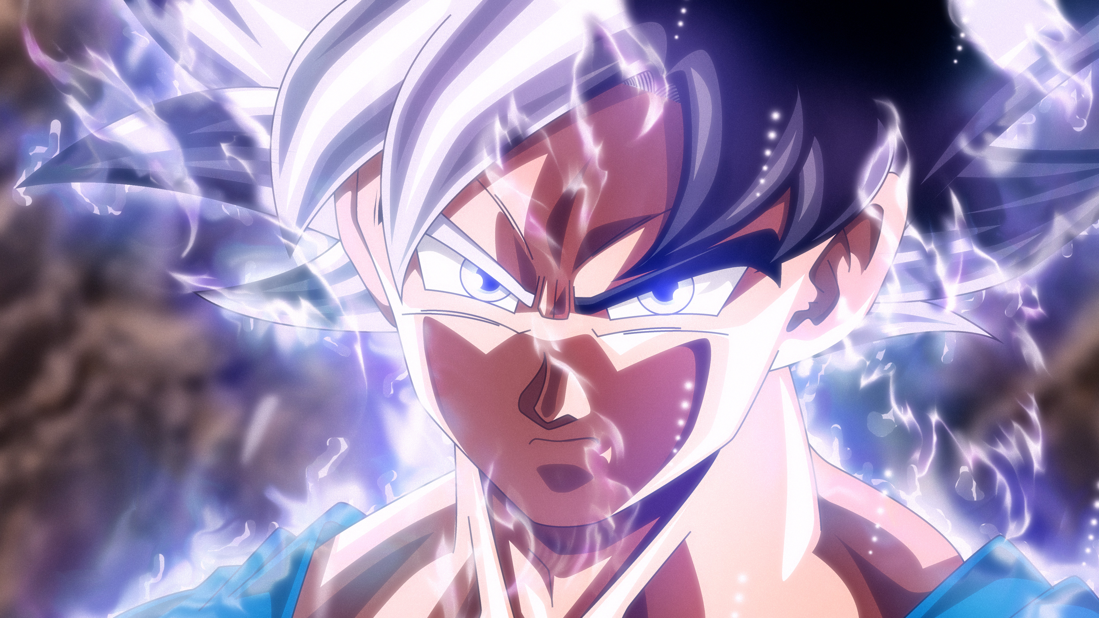 goku wallpaper 4k,anime,cartoon,cg artwork,fictional character,artwork