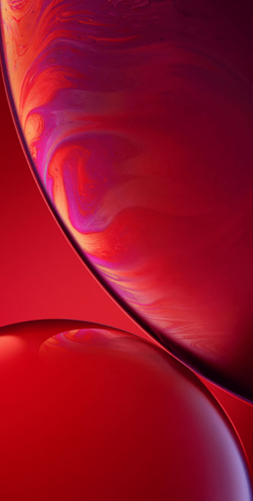 빨간 아이폰 배경 화면,빨간,주황색,확대,물,디자인