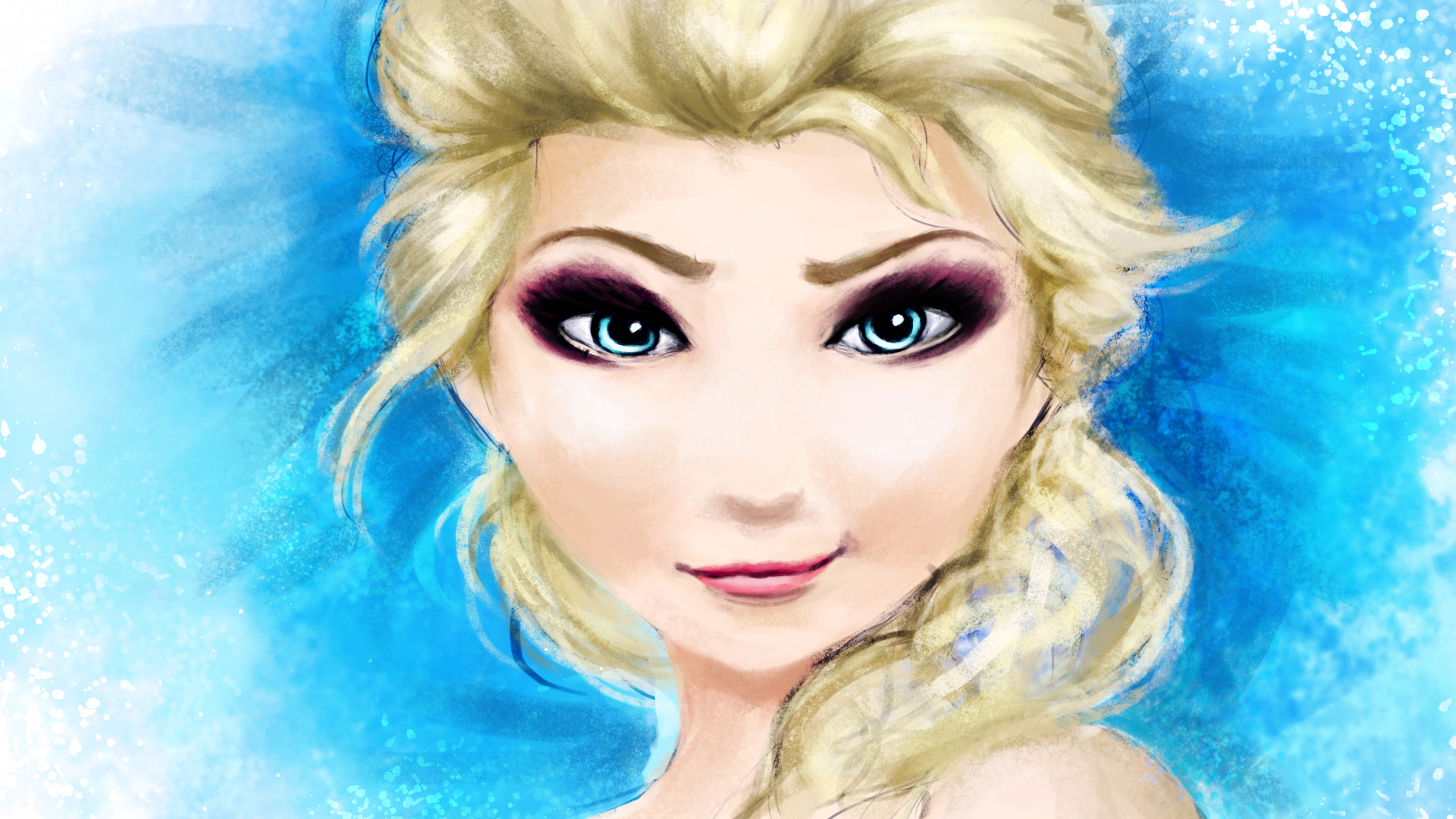 elsa wallpaper,haar,gesicht,augenbraue,blond,schönheit