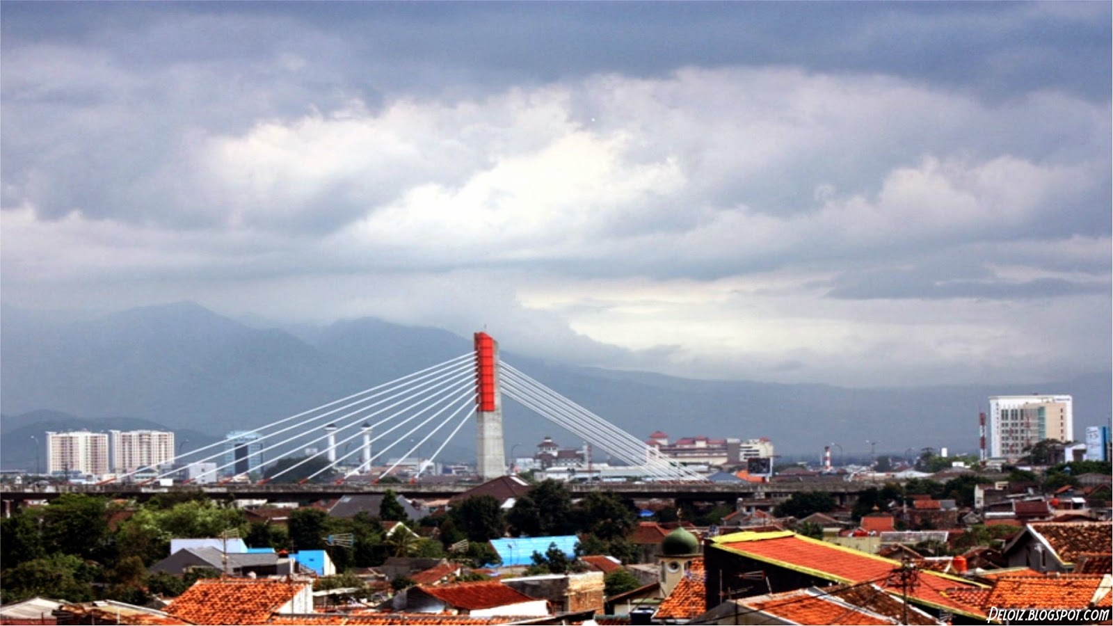 papier peint kota,pont suspendu,zone métropolitaine,pont,route aérienne,zone urbaine