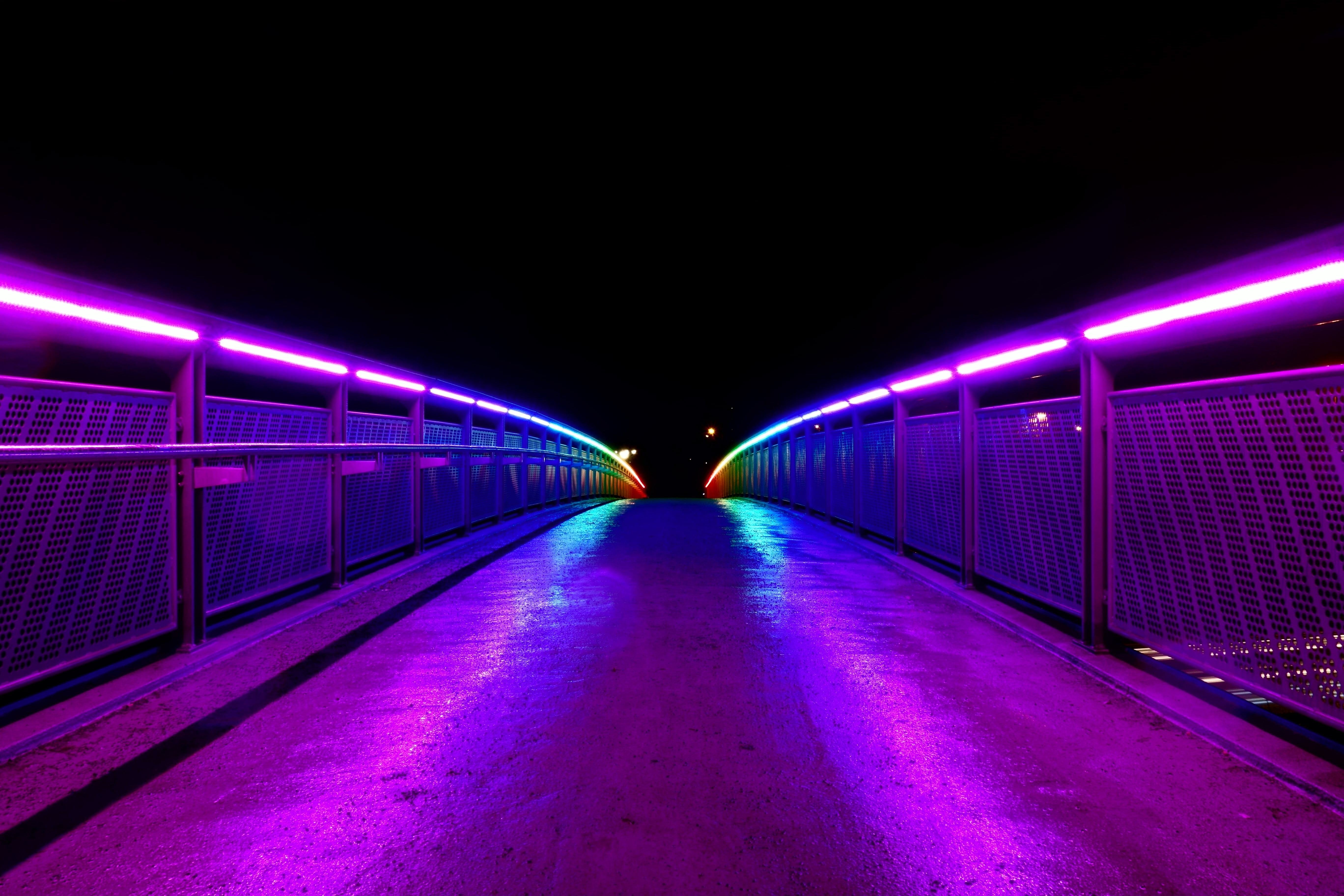 led wallpaper,purple,blue,violet,light,lighting