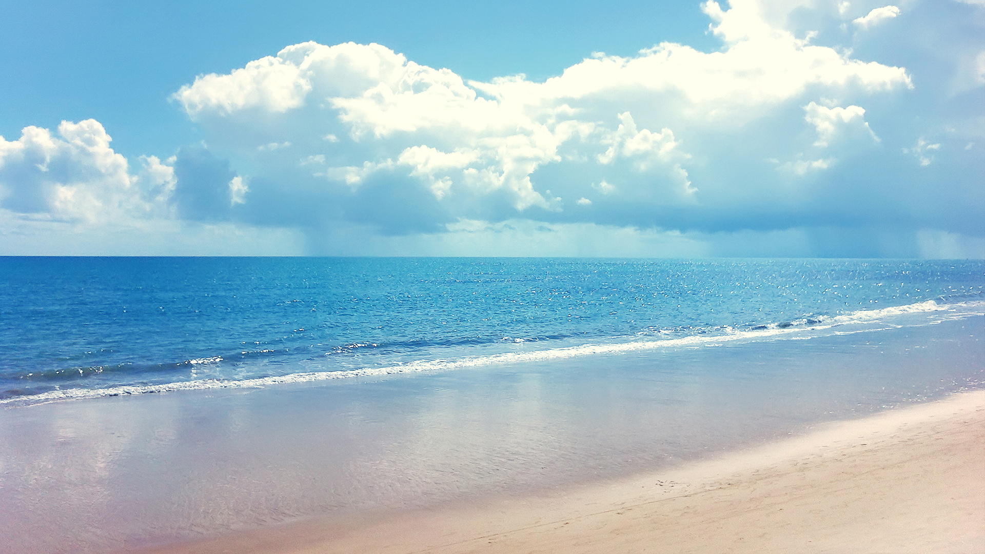 tapete am meer,himmel,gewässer,meer,ozean,strand