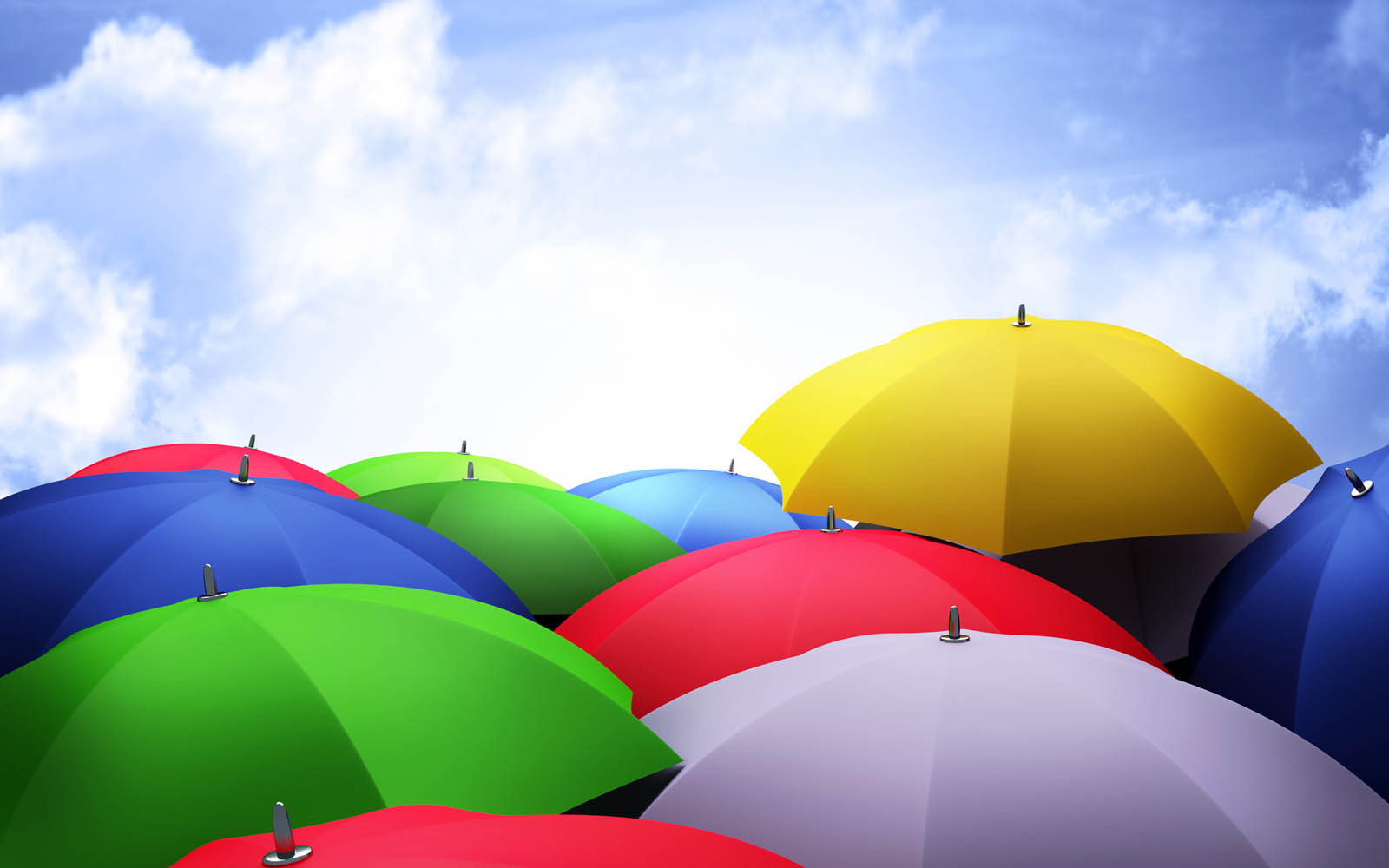 우산 벽지,푸른,하늘,우산,낮,빨간