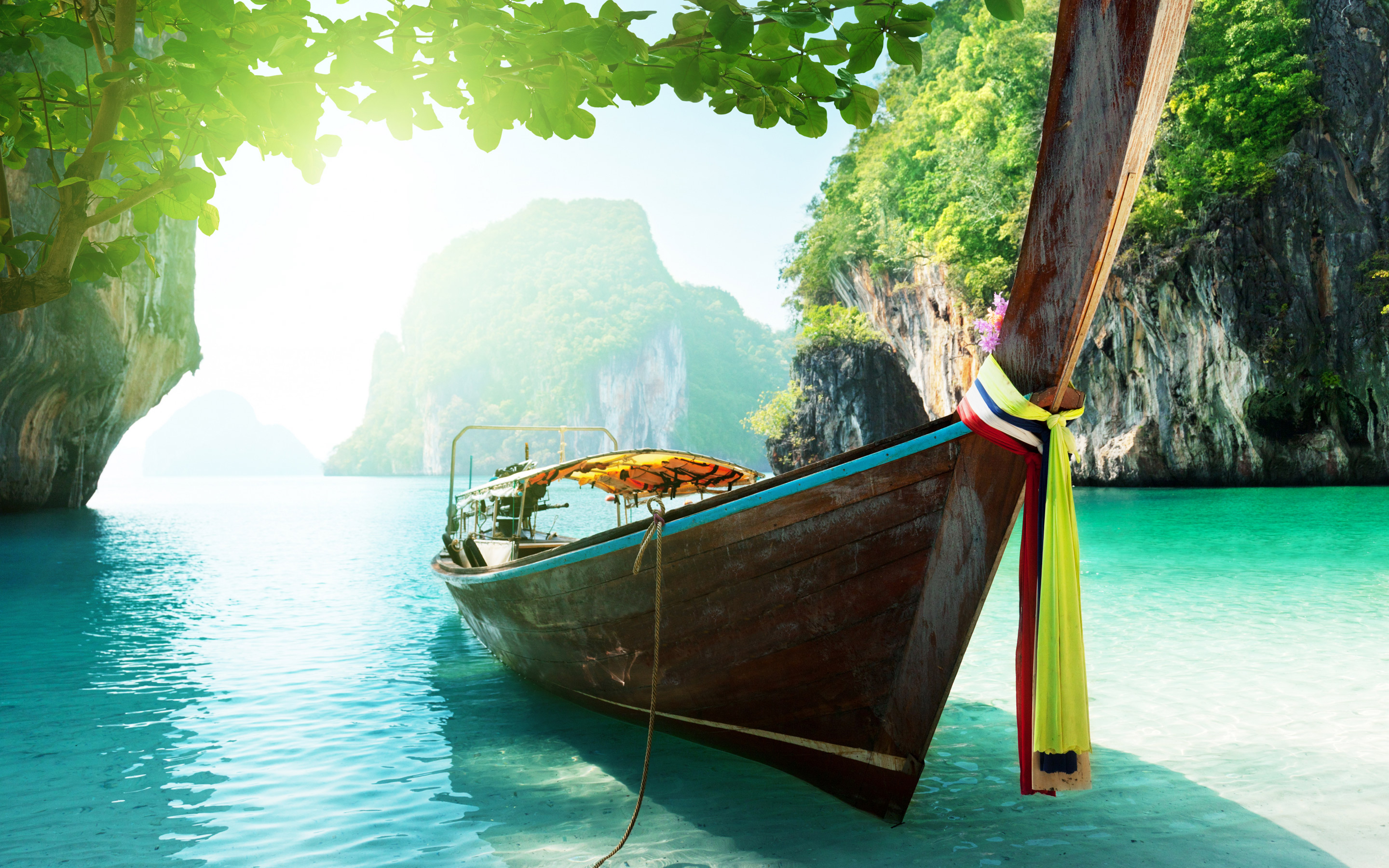 thailand wallpaper,water transportation,nature,natural landscape,long tail boat,boat