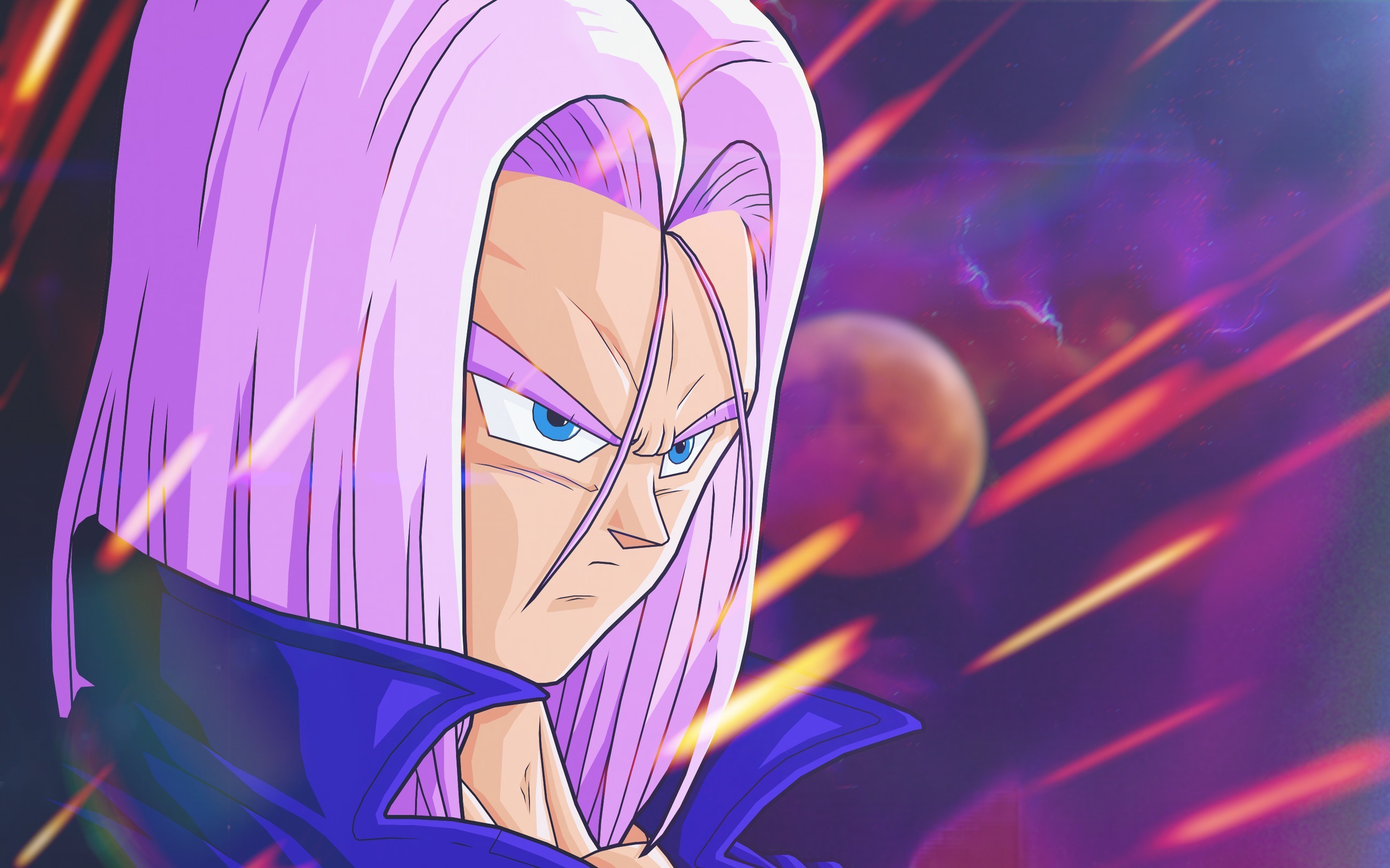 trunks wallpaper,anime,cartoon,cg artwork,fictional character,artwork