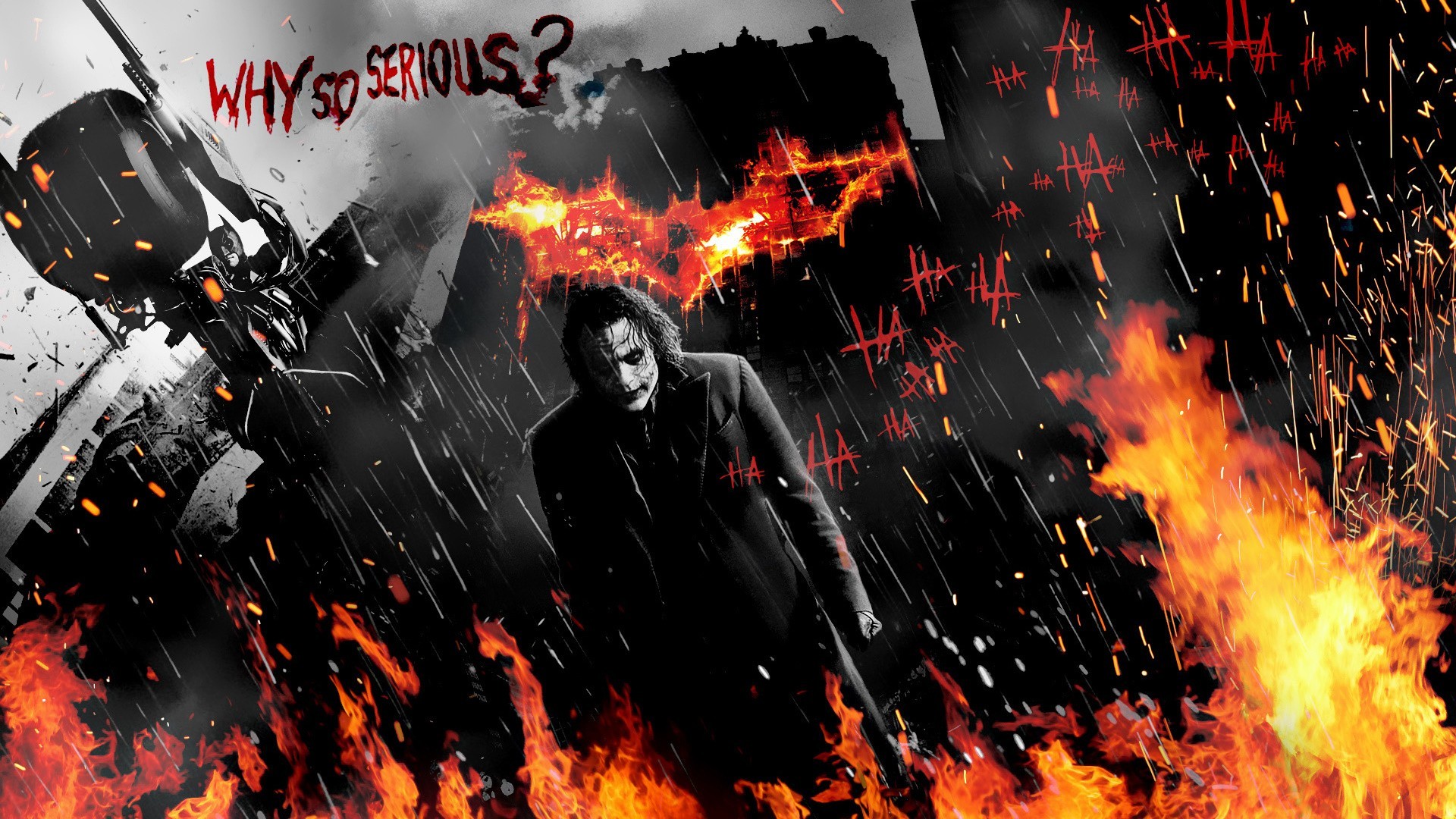 why so serious wallpaper,geological phenomenon,fire,flame,event,explosion