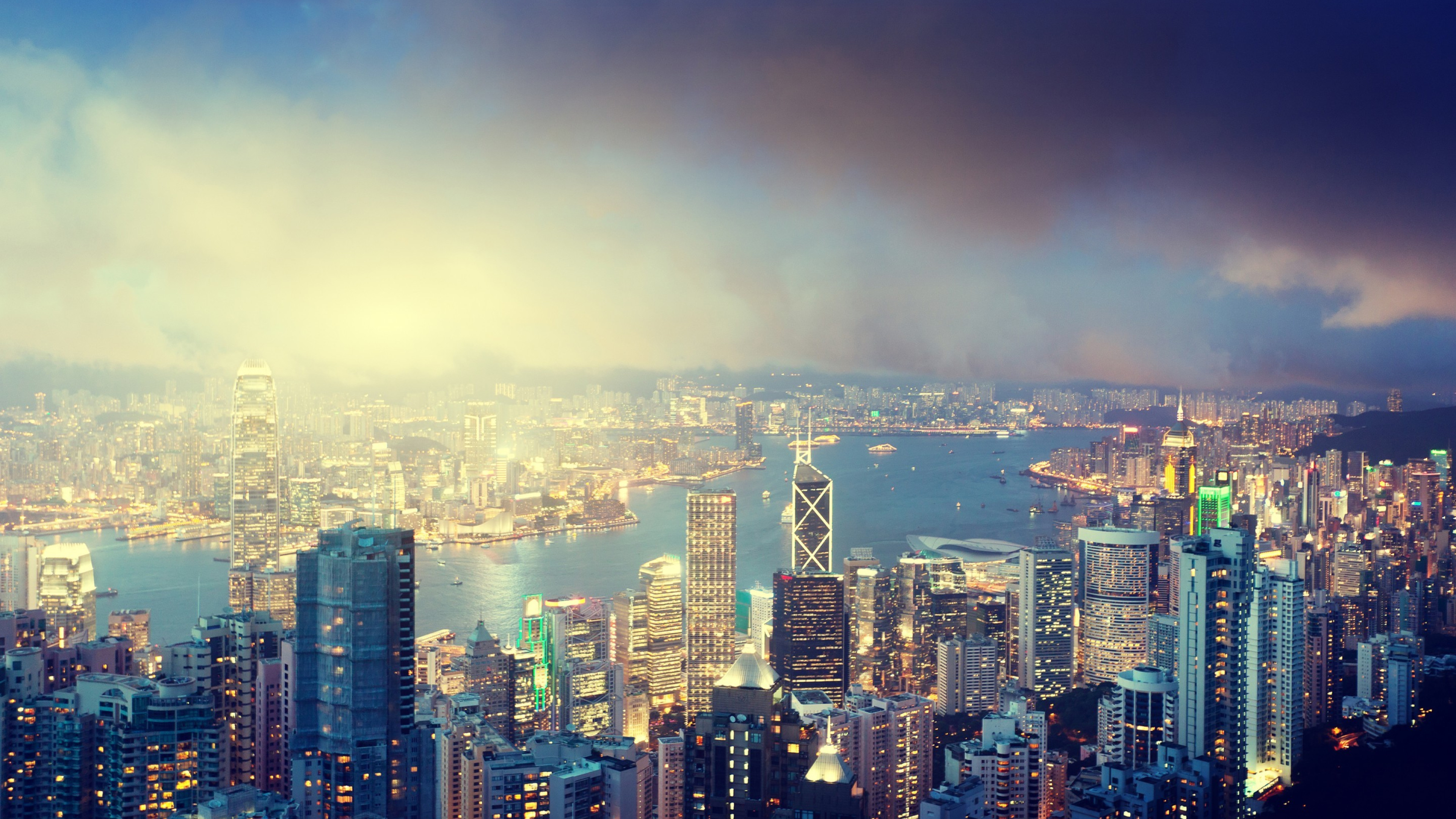 香港の壁紙,都市の景観,市,首都圏,市街地,超高層ビル