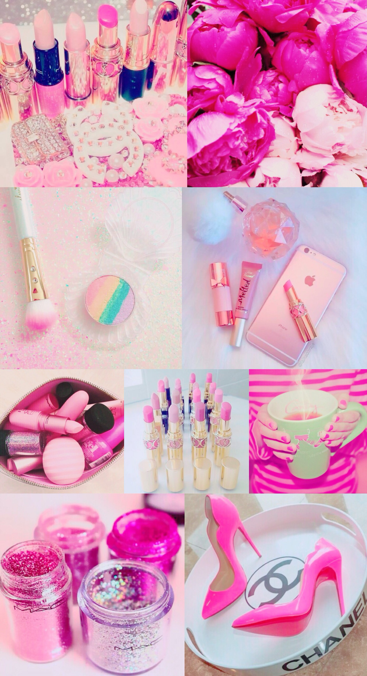 süße girly tapeten,rosa,nagel,party
