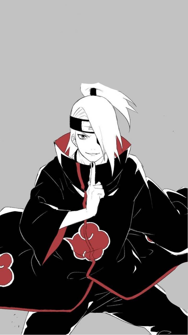 fondo de pantalla deidara,dibujos animados,anime,ilustración,naruto,animación