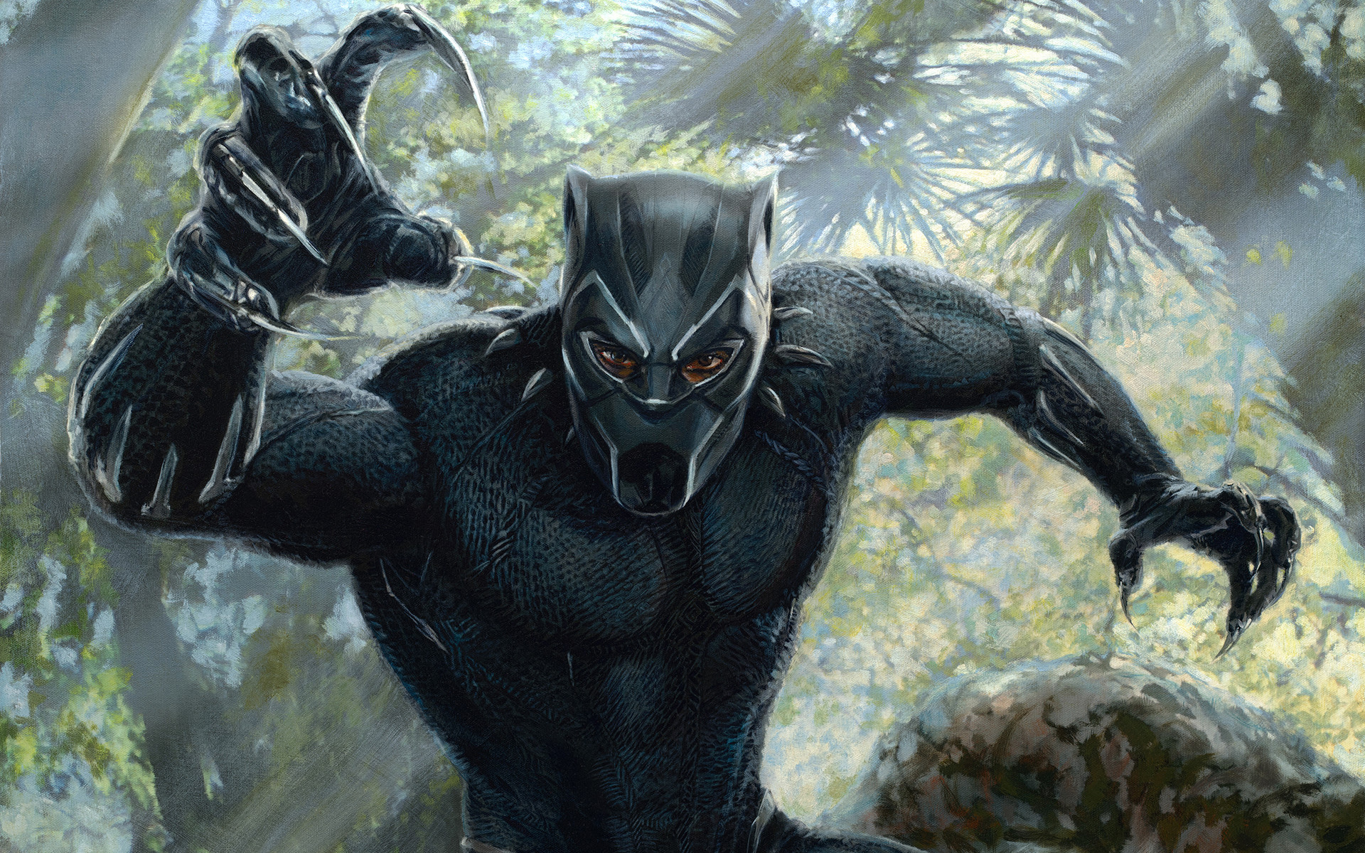black panther wallpaper,fictional character,superhero,cg artwork,illustration,supervillain