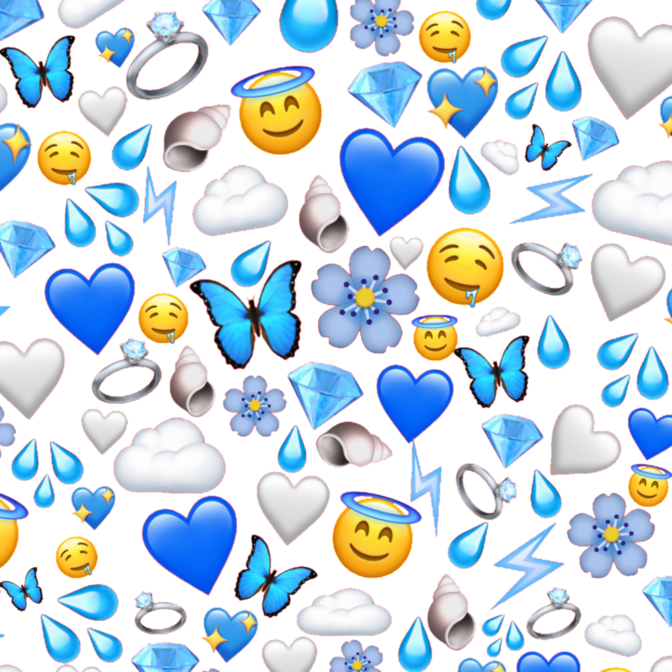 wallpaper emojis,pattern,design,heart,illustration,art