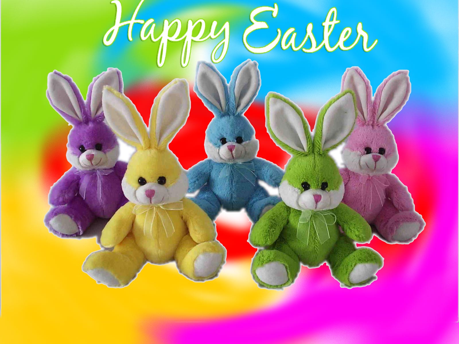 happy easter wallpaper,easter,stuffed toy,easter bunny,rabbits and hares,animal figure