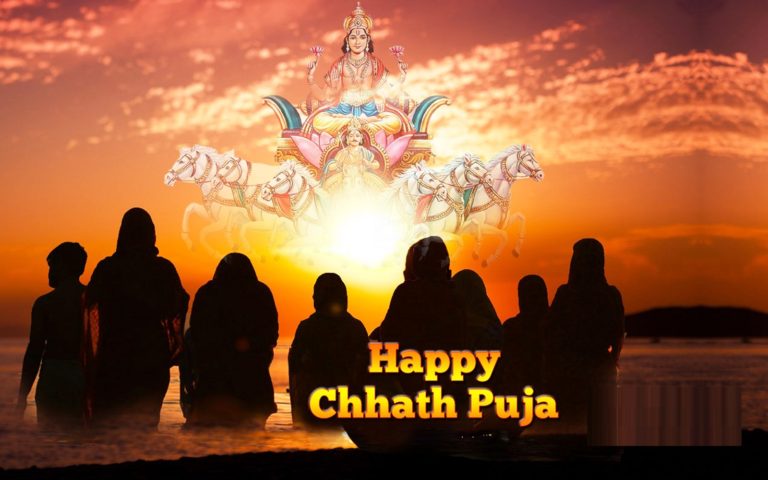 chhath puja fondo de pantalla,cielo,gurú,mañana,fuente,adoración