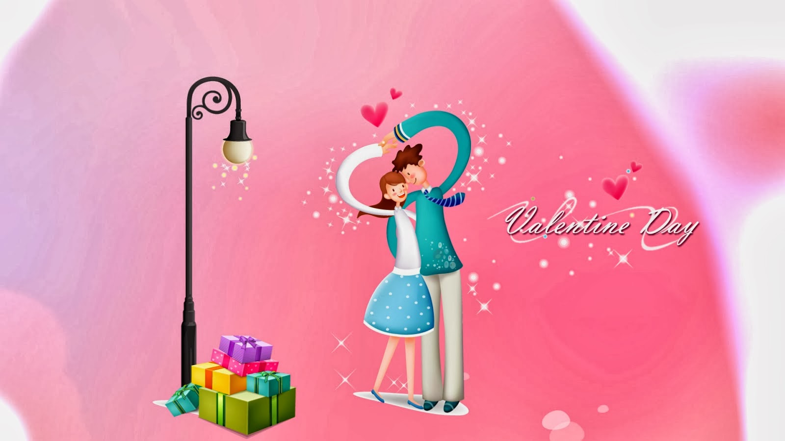 valentine day wallpaper download,pink,cartoon,illustration,font,graphic design