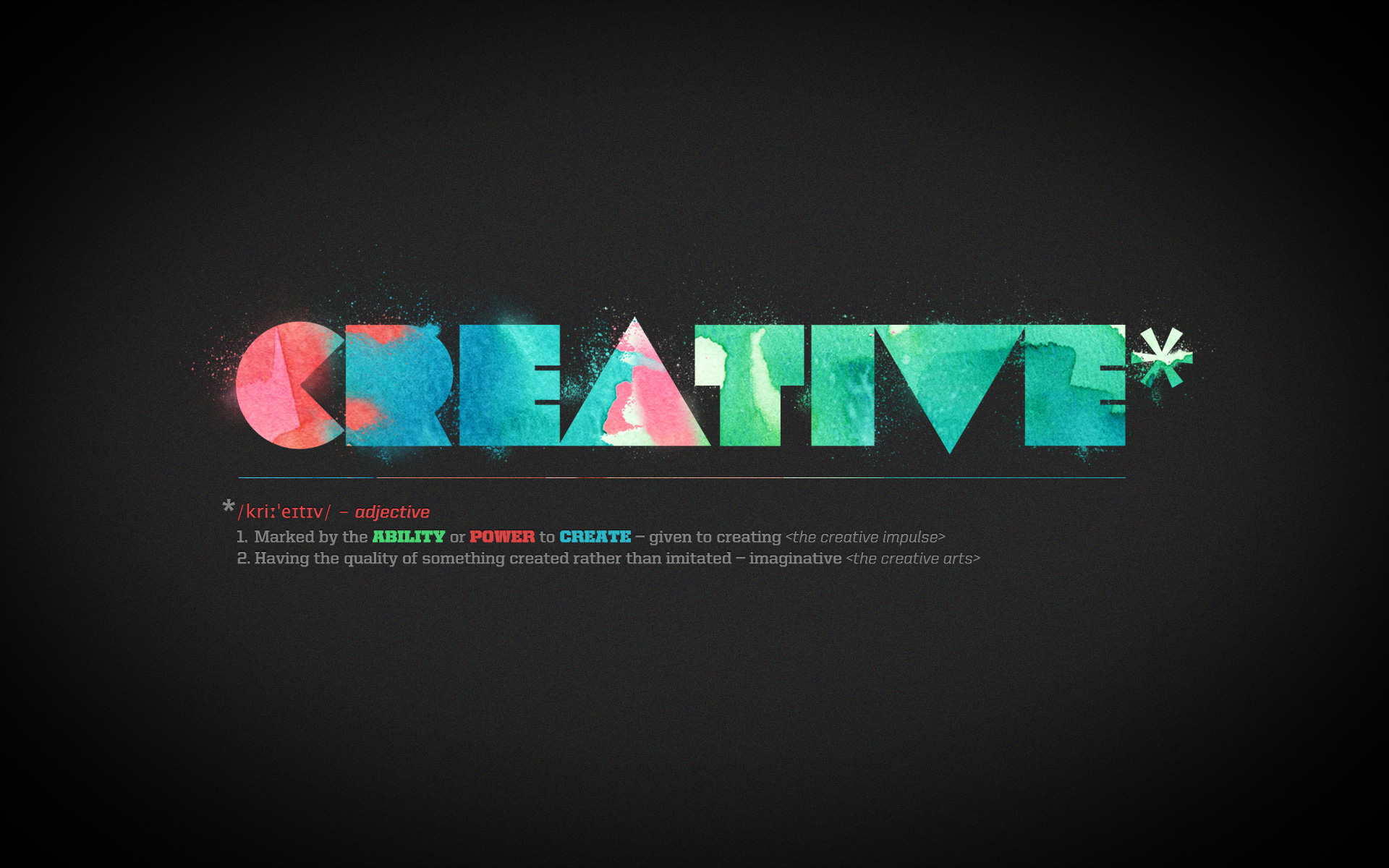 creative desktop wallpaper,text,font,logo,graphic design,brand