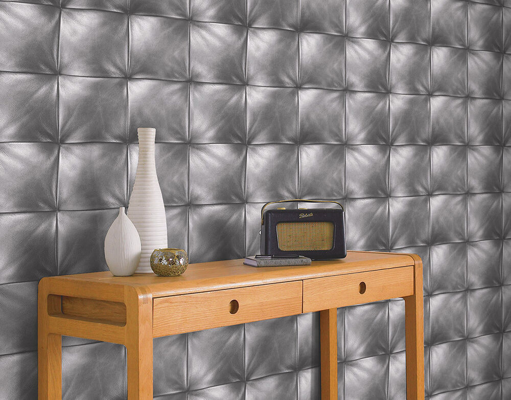 grey feature wallpaper,wallpaper,wall,furniture,room,table