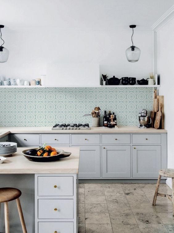 kitchen wallpaper b&q,countertop,white,kitchen,room,furniture (934356