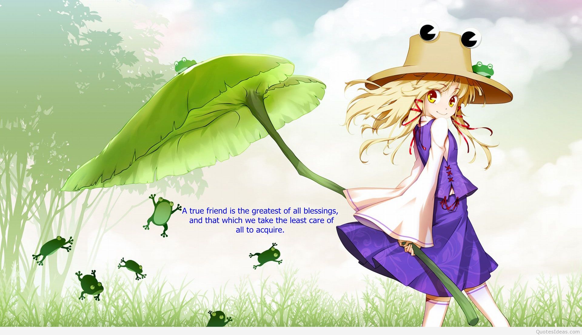 friendship quotes wallpapers,cartoon,fictional character,illustration,anime,plant