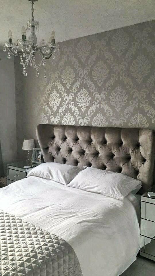 bedroom feature wallpaper,bedroom,bed,furniture,room,bed frame