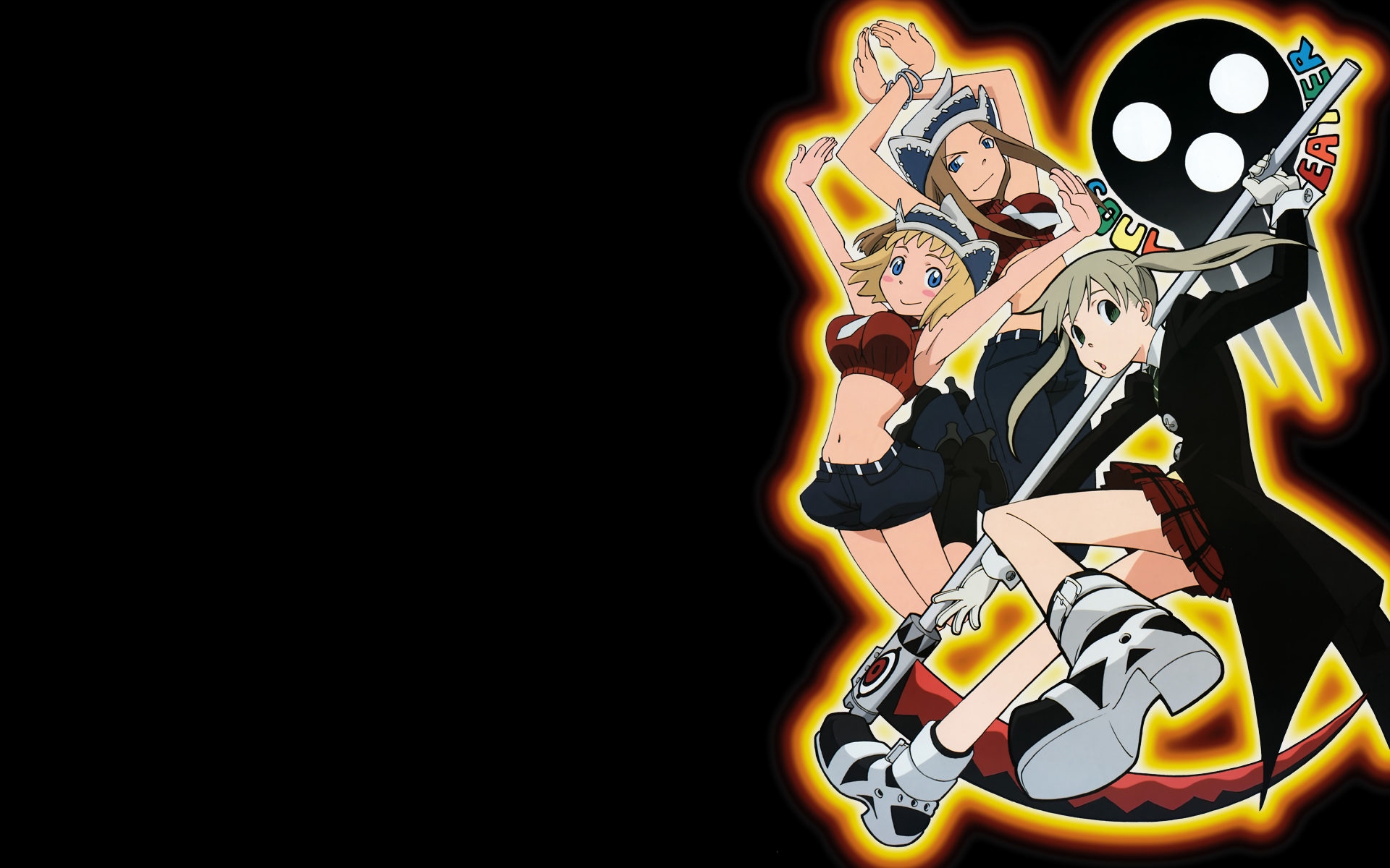 soul eater wallpaper,cartoon,animated cartoon,fictional character,anime,animation