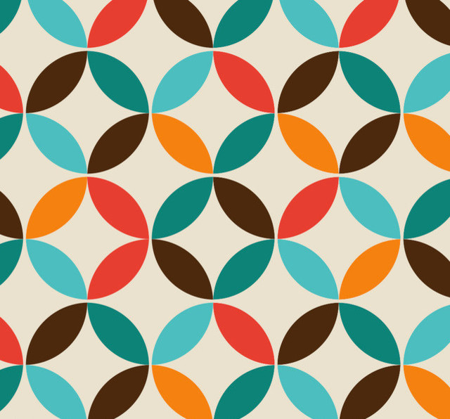 mid century wallpaper,orange,pattern,turquoise,teal,line
