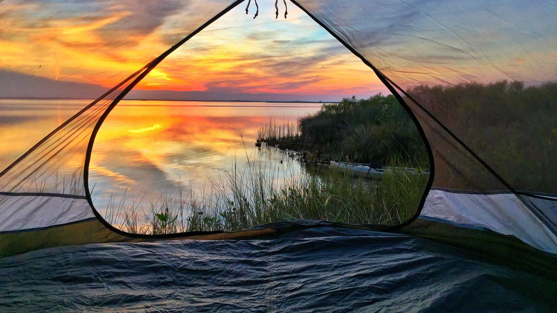 fond d'écran de camping,ciel,matin,le coucher du soleil,paysage,horizon