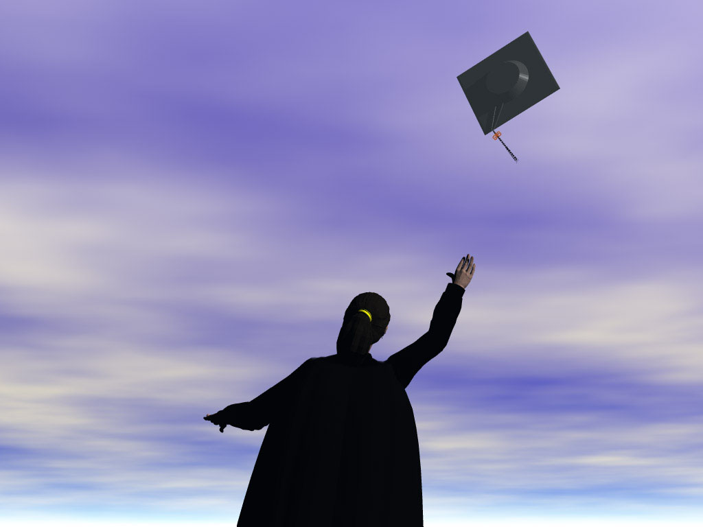 graduation wallpaper,sky,standing,kite,graduation,academic dress